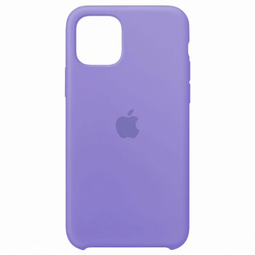 Silicone Case (AA) для iPhone 11 (6.1") (Lilac)-0